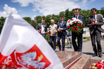 Cmentarz Orląt we Lwowie – 17 maja 2018. Fot. Sławek Kasper (IPN)