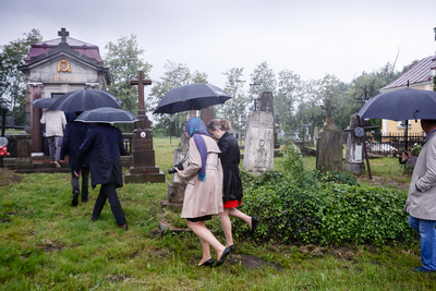 Cmentarz w Mościskach – 18 maja 2018. Fot. Sławek Kasper (IPN)