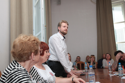 Warsztaty w ramach polonijnej edycji Turnieju Debat Historycznych #mojaniepodległa. Fot. Piotr Życieński (IPN)