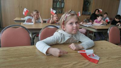 Film „Niezwyciężeni” w Kanadzie – Toronto, szkoła przy parafii św. Stanisława Kostki