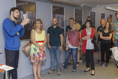 Wizyta nauczycieli i edukatorów w Archiwum IPN. Fot. Katarzyna Adamów (IPN)