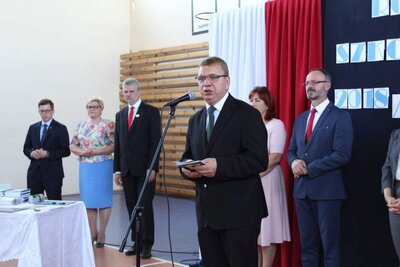 „Mój pierwszy zeszyt”. Inauguracja projektu IPN dla pierwszoklasistów – Szkoła Podstawowa – Krokowa, 3 września 2018