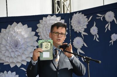 „Mój pierwszy zeszyt”. Inauguracja projektu IPN dla pierwszoklasistów – Szkoła Podstawowa w Czartajewie, 3 września 2018