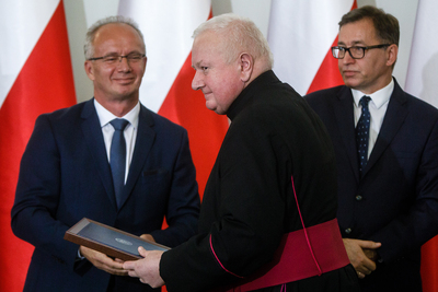 Wręczanie not identyfikacyjnych w Pałacu Prezydenckim – Warszawa, 4 października 2018. Fot. Sławek Kasper (IPN)