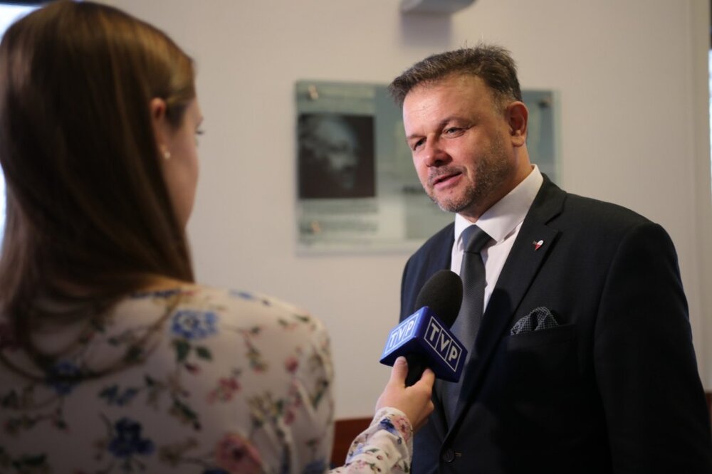 IPN na stulecie odzyskania niepodległości – konferencja prasowa na temat działań Instytutu – Warszawa, 30 października 2018. Fot. Aleksandra Wierzchowska (IPN)