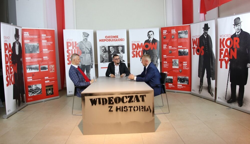 Wideoczat z historią – 6 listopada 2018. Fot. Aleksandra Wierzchowska (IPN)