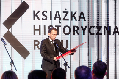 Wręczenie nagród w konkursie „Książka Historyczna Roku” 2018. Fot. Sławek Kasper (IPN)