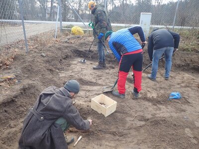 W listopadzie 2018 roku w Kaszewcu BUWiM IPN przeprowadziło prace ekshumacyjne