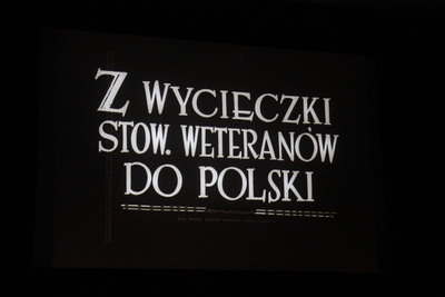 Repremiera filmu z 1927 roku „Z wycieczki Weteranów do Polski” – 10 grudnia 2018. Fot. Piotr Życieński (IPN)
