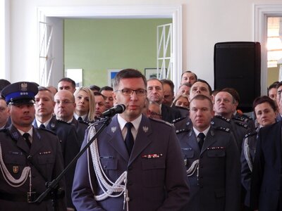 I Zastępca Komendanta Głównego Policji nadinsp. dr Andrzej Szymczyk (fot. Mateusz Niegowski)