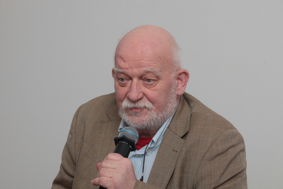 W spotkaniu wziął udział Mirosław Chojecki. Fot. Piotr Życieński (IPN)