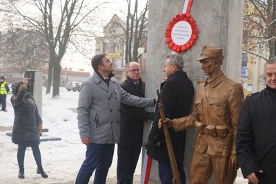 Uroczystość odsłonięcia Pomnika Niepodległości – Dębica, 20 stycznia 2019 Fot. UM Dębica