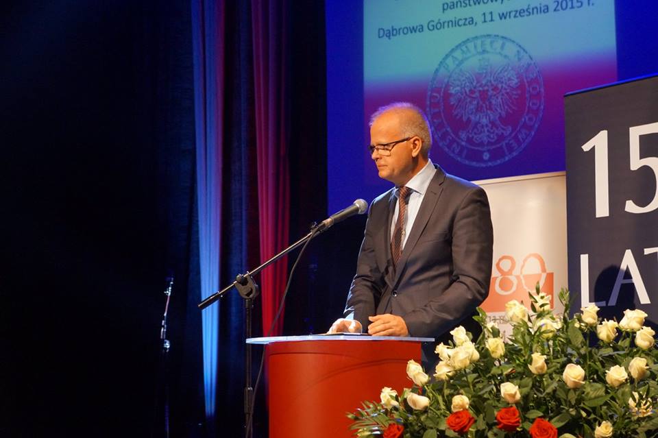 Obchody 35. rocznicy podpisania Porozumienia Katowickiego – Dąbrowa Górnicza, 11 września 2015