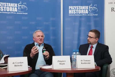 Debata „Blaski i cienie Okrągłego Stołu” – Warszawa, 5 marca 2019. Fot. Piotr Życieński (IPN)