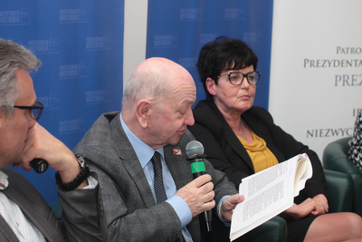 Dyskusja z cyklu „Tajemnice bezpieki” – Warszawa, 25 marca 2019. Fot. Piotr Życieński (IPN)