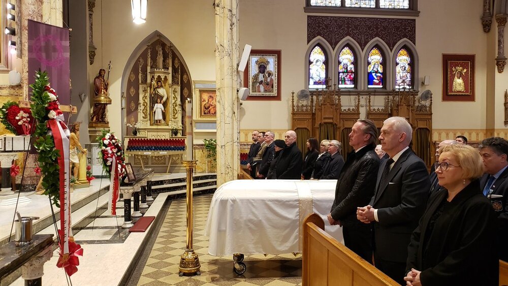 Pożegnaliśmy Janusza Krzyżanowskiego – 30 marca 2019. Fot. Biuro Poszukiwań i Identyfikacji IPN