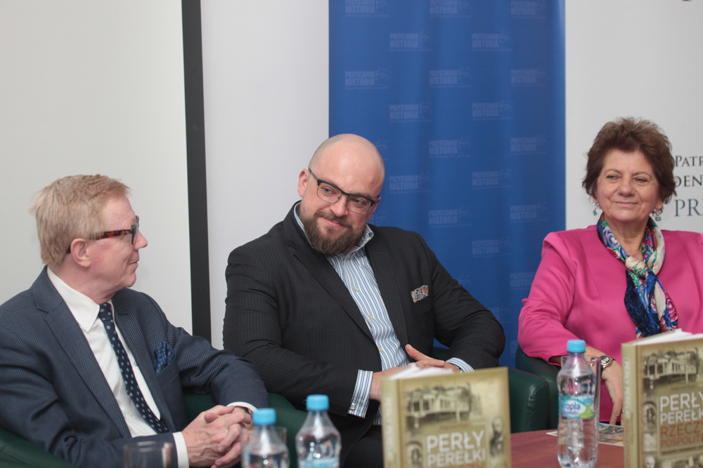 Prezentacja książki Małgorzaty Dygas „Perły, perełki Rzeczypospolitej. Prekursorzy, przedsiębiorcy, patrioci” – Warszawa, 2 kwietnia 2019. Fot. Piotr Życieński (IPN)