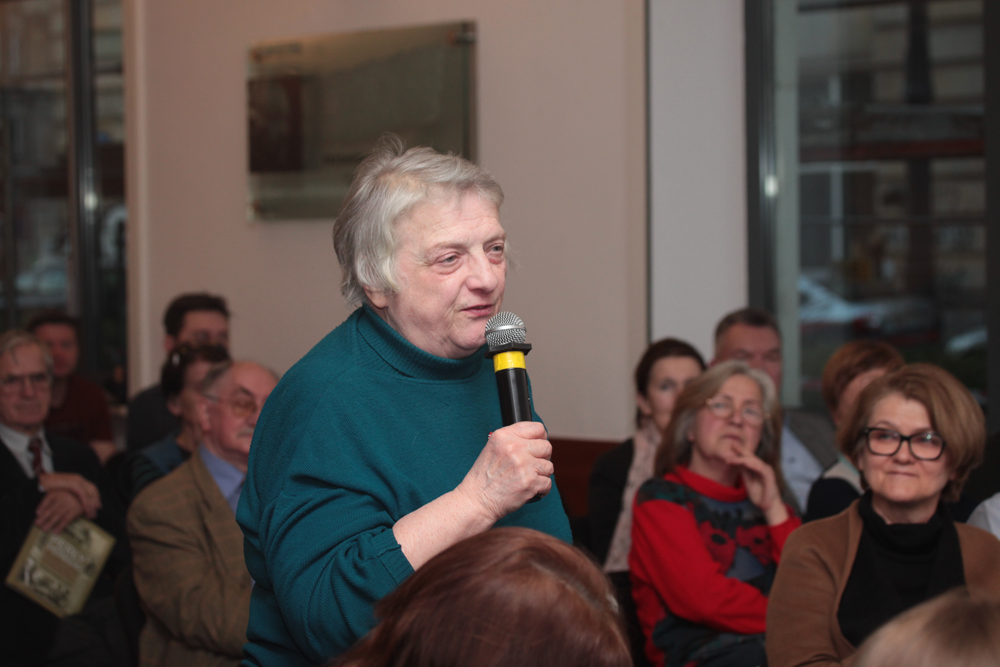 Prezentacja książki Małgorzaty Dygas „Perły, perełki Rzeczypospolitej. Prekursorzy, przedsiębiorcy, patrioci” – Warszawa, 2 kwietnia 2019. Fot. Piotr Życieński (IPN)