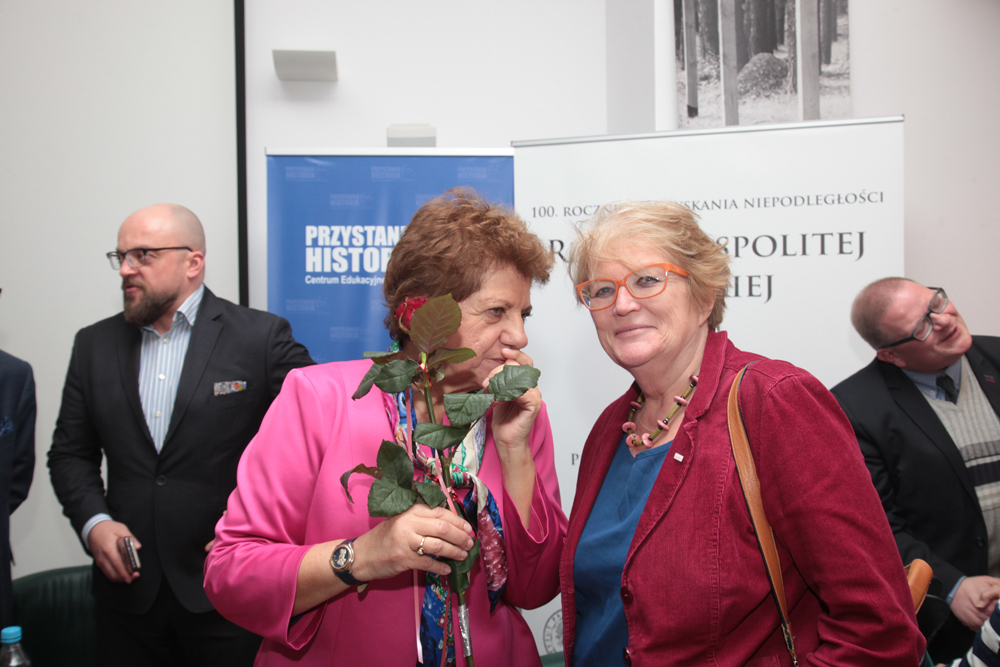 Prezentacja książki Małgorzaty Dygas „Perły, perełki Rzeczypospolitej. Prekursorzy, przedsiębiorcy, patrioci” – Warszawa, 2 kwietnia 2019. Fot. Piotr Życieński (IPN)