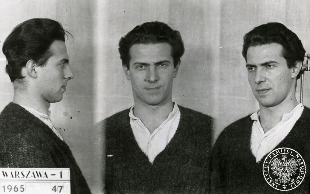 Zdjęcie sygnalne Karola Modzelewskiego, 1965 r. (IPNBU-11-1-60-1)