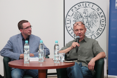 Spotkanie z cyklu „Historia zza kulis” – Warszawa, 22 maja 2019. Fot. Piotr Życieński (IPN)