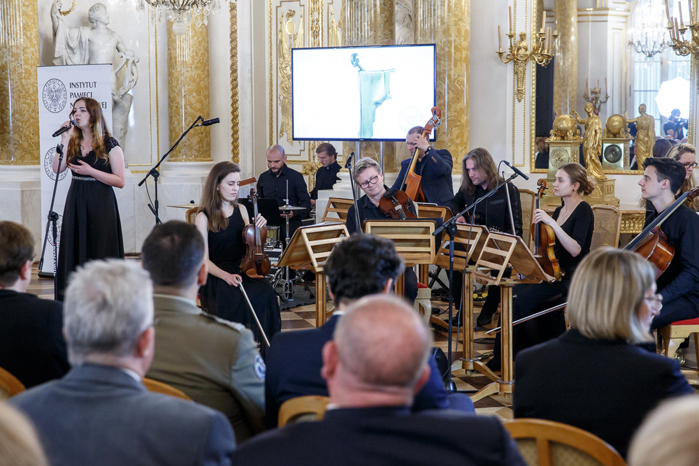 Gala Nagrody „Kustosz Pamięci Narodowej”, część artystyczna – 28 maja 2019. Fot. Sławek Kasper (IPN)