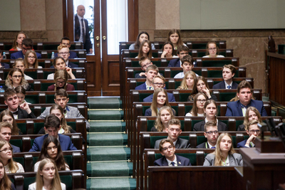 XXV sesja Sejmu Dzieci i Młodzieży – Warszawa, 1 czerwca 2019. Fot. Sławek Kasper (IPN)
