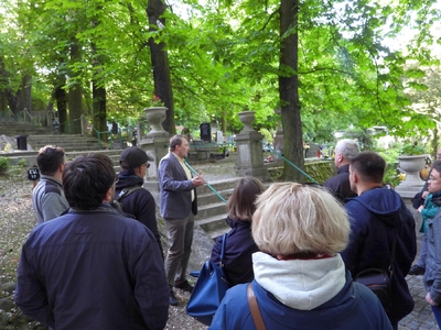 Wizyta na Cmentarzu Garnizonowym w Gdańsk fot. Mateusz Niegowski