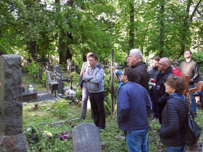 Wizyta na Cmentarzu Garnizonowym w Gdańsk fot. Mateusz Niegowski