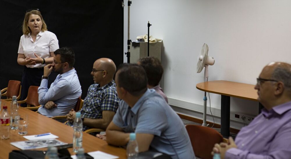 Wizyta sędziów i prokuratorów z Unii Europejskiej w siedzibie IPN – 4 czerwca 2019. Fot. Anna Boguniecka (IPN)