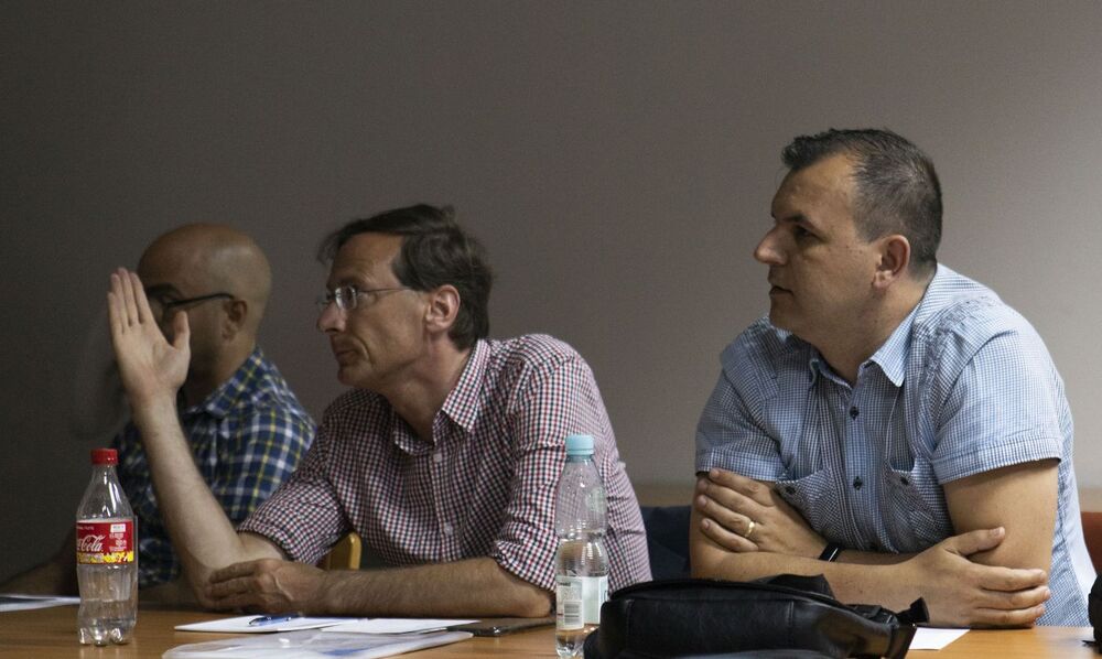 Wizyta sędziów i prokuratorów z Unii Europejskiej w siedzibie IPN – 4 czerwca 2019. Fot. Anna Boguniecka (IPN)