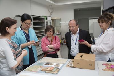 Przedstawiciele archiwów Republiki Kazachstanu z wizytą w Archiwum IPN – 3–5 czerwca 2019