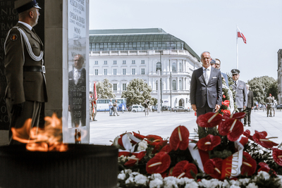 Obchody Narodowego Dnia Pamięci Ofiar Niemieckich Nazistowskich Obozów Koncentracyjnych i Obozów Zagłady – Warszawa, 14 czerwca 2019. Fot. Sławek Kasper (IPN)