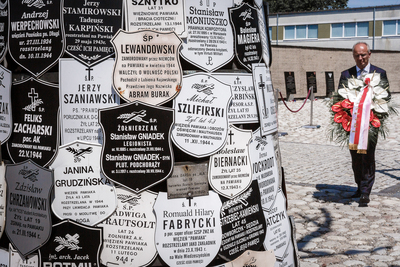 Obchody Narodowego Dnia Pamięci Ofiar Niemieckich Nazistowskich Obozów Koncentracyjnych i Obozów Zagłady – Warszawa, 14 czerwca 2019. Fot. Sławek Kasper (IPN)