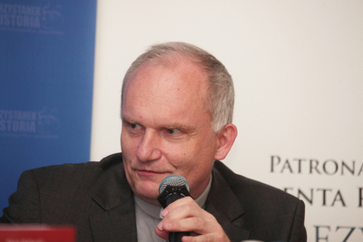Ks. dr hab. Dominik Zamiatała, prof. UKSW. Fot. Piotr Życieński (IPN)