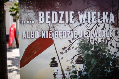 Otwarcie wystawy IPN „…Będzie wielka albo nie będzie jej wcale. Walka o granice Polski w latach 1918–1921” – Warszawa, 26 czerwca 2019. Fot. Sławek Kasper (IPN)