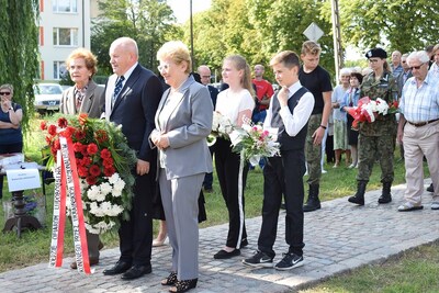 Uroczystości w Grudziądzu przy obelisku poświęconym ofiarom ludobójstwa dokonanego przez ukraińskich nacjonalistów na obywatelach II RP – 11 lipca 2019