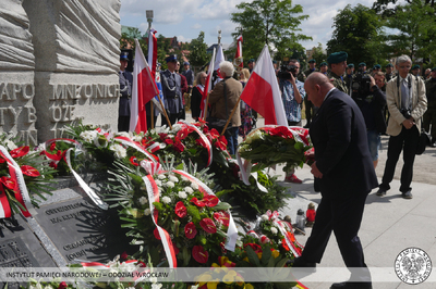 Uroczystości pod Pomnikiem-Mauzoleum we Wrocławiu, 11 lipca 2019