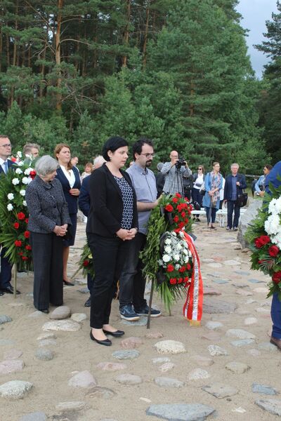Upamiętnienie 76. rocznicy buntu w obozie zagłady Treblinka II – 2 sierpnia 2019. Fot. Muzeum Treblinka