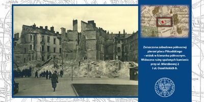Wystawa fotografii Antoniego Snawadzkiego dokumentujących zniszczenia Warszawy w 1939 r.
