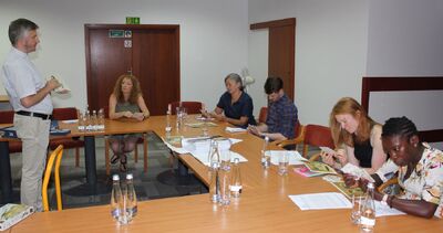 Wizyta studyjna nauczycieli z Wielkiej Brytanii w IPN – Warszawa, 28 sierpnia 2019. Fot. Anna Boguniecka (IPN)
