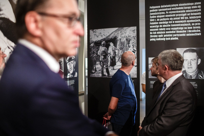 Otwarcie wystawy IPN „Zbrodnie na Polakach 1939–1945” – Warszawa, 29 sierpnia 2019. Fot. Sławek Kasper (IPN)