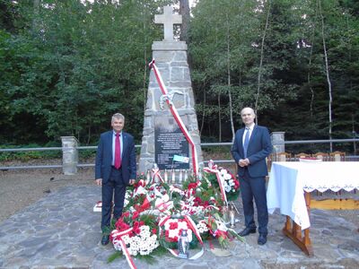 75. rocznica tragicznej śmierci polskiej załogi Halifaxa – Krzywa-Banica, 30 sierpnia 2019