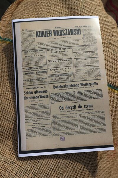 Diorama „Obrona Warszawy we wrześniu 1939 r.” – Warszawa, 3 września 2019. Fot. Łukasz Kaczmarczyk (IPN)