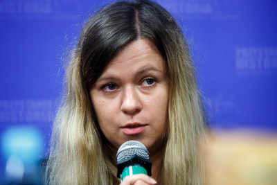 Katarzyna Wilczok, autorka publikacji. Fot. Sławek Kasper (IPN)