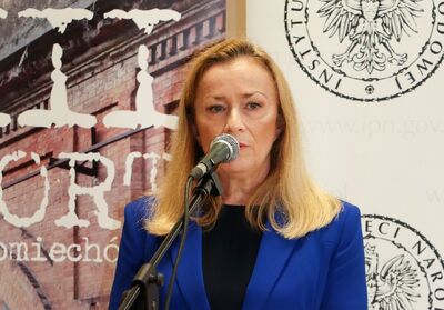 Konferencja naukowa „Fort III Pomiechówek – przywracanie pamięci o ofiarach niemieckiego terroru&quot; – Pomiechówek 28 września 2019. Fot. Marlena Dziedzic-Nawrocka