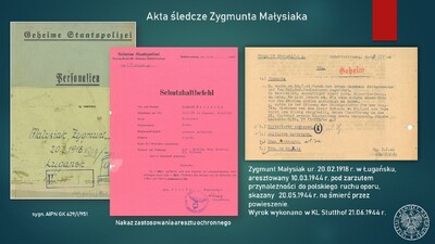 Dokumenty z zasobu Archiwum Instytutu Pamięci Narodowej