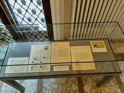 Ekspozycja dokumentów Archiwum IPN w Ambasadzie Rumunii – 1 października 2019. Fot. AIPN