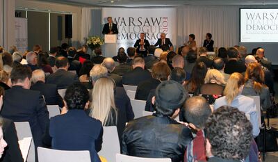 Warszawski Dialog na rzecz Demokracji – 3 października 2019. Fot. Anna Boguniecka (IPN)