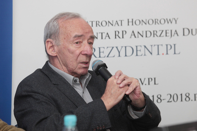 Prof. Andrzej Paczkowski – Instytut Studiów Politycznych PAN. Fot. Piotr Życieński (IPN)
